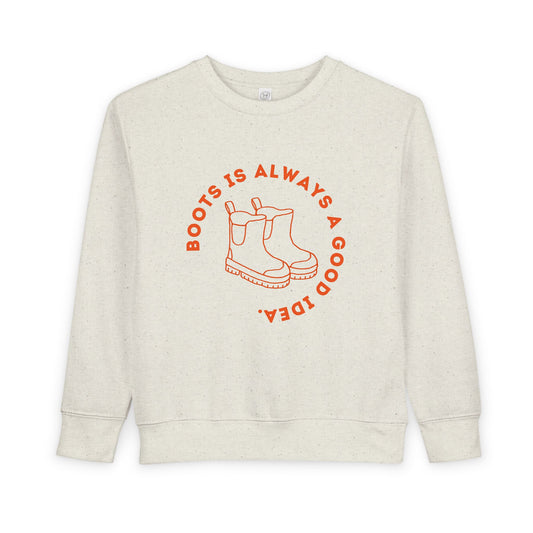 Boots - Toddler Sweatshirt