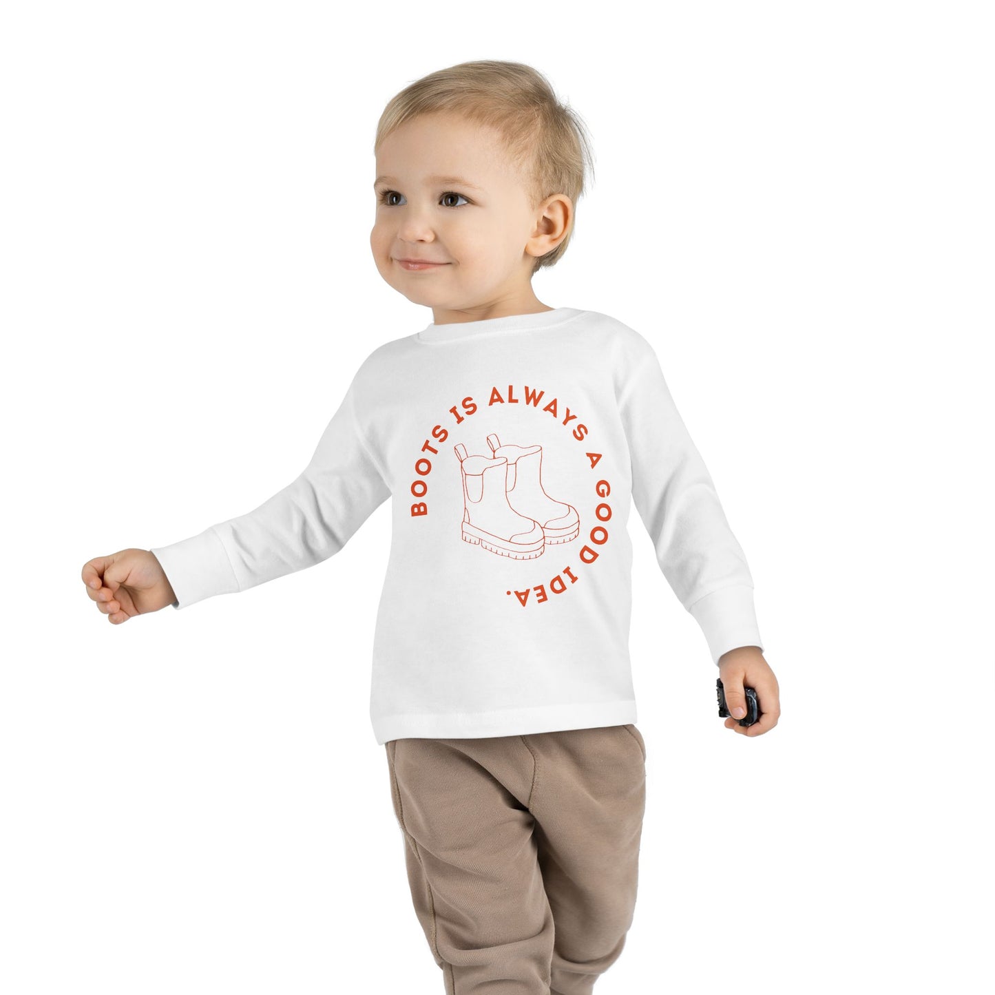 Boots - Toddler Long Sleeve Tee