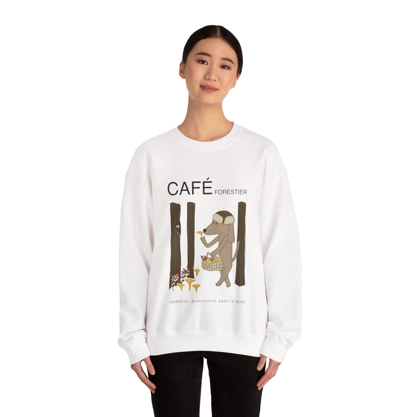 Café Forestier - Unisex Sweatshirt Adults