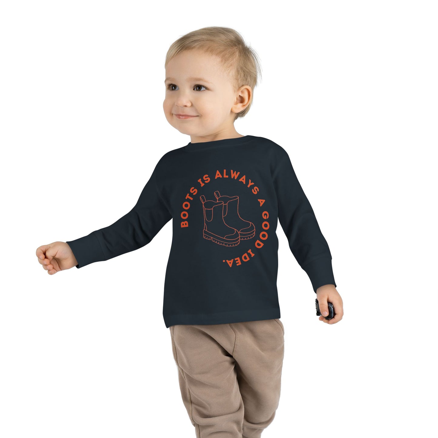 Boots - Toddler Long Sleeve Tee