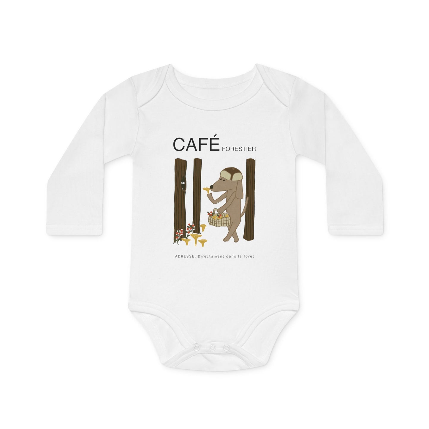 Café Forestier - Organic Bodysuit