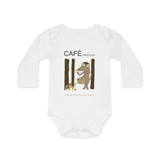 Café Forestier - Organic Bodysuit