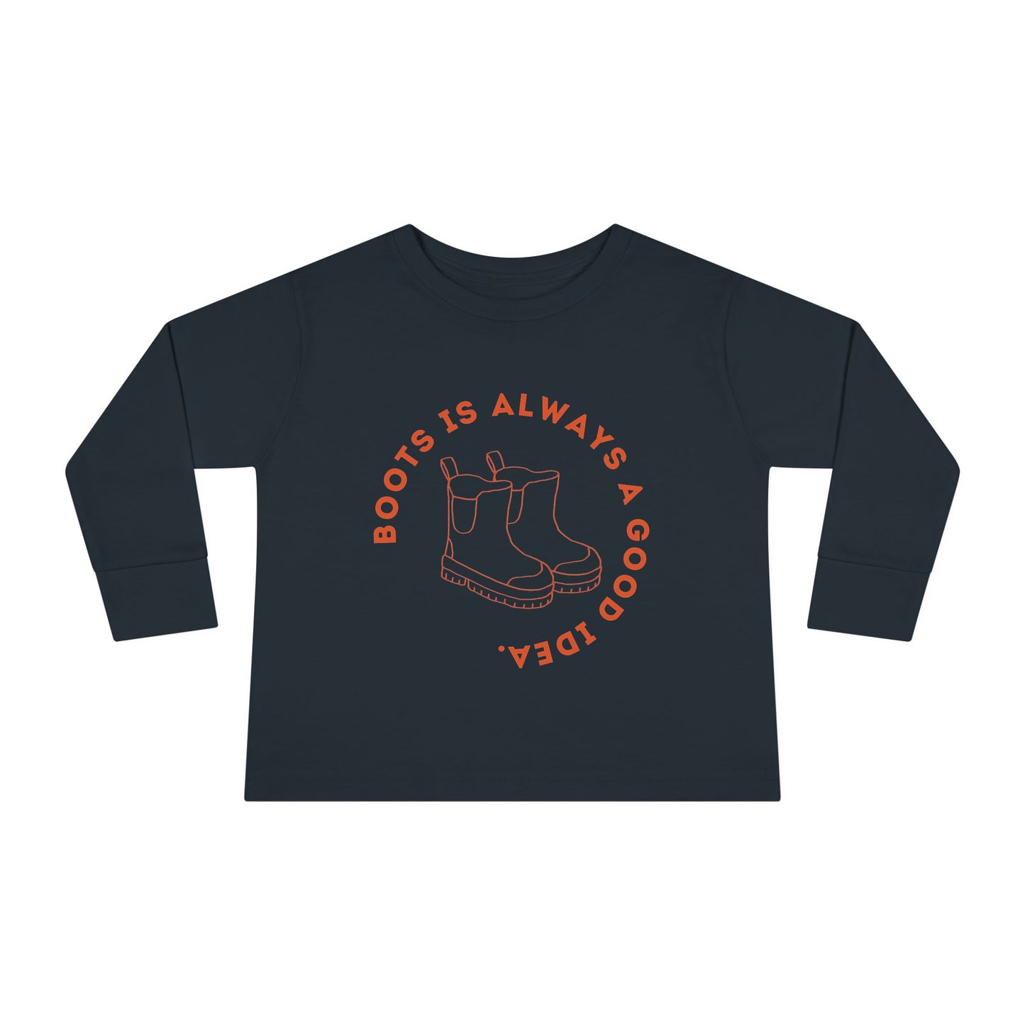 Boots - Toddler Long Sleeve Tee