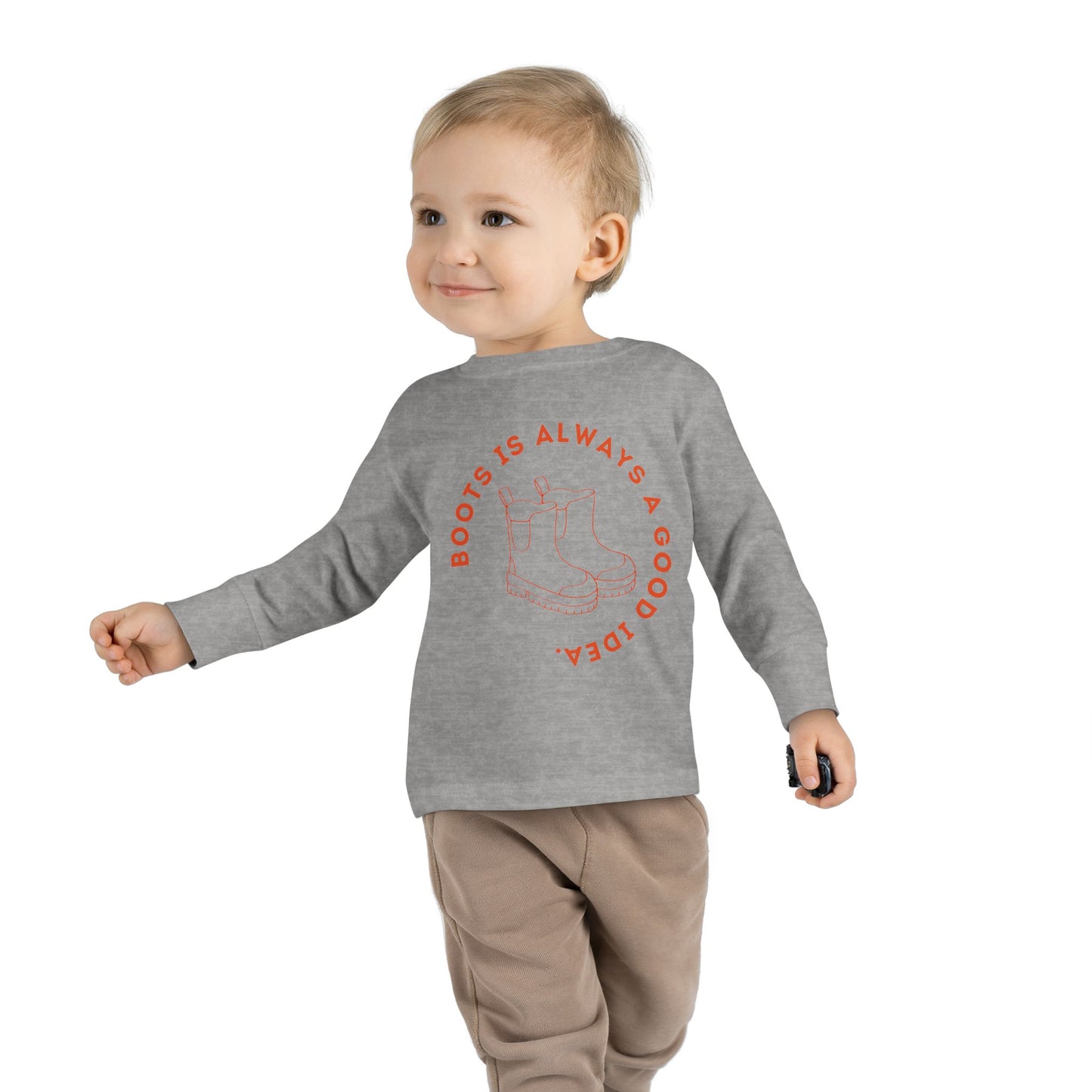 Boots - Toddler Long Sleeve Tee