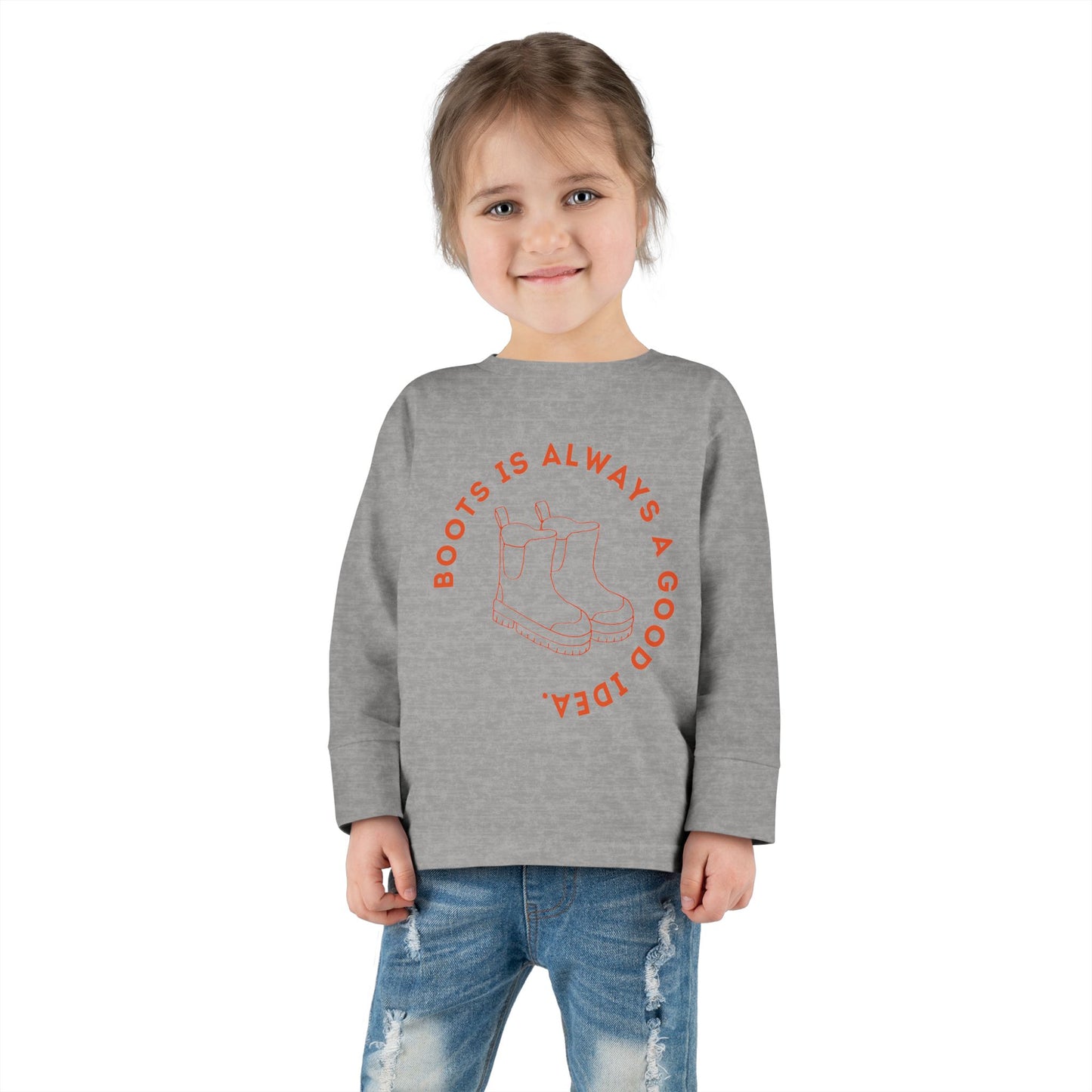 Boots - Toddler Long Sleeve Tee