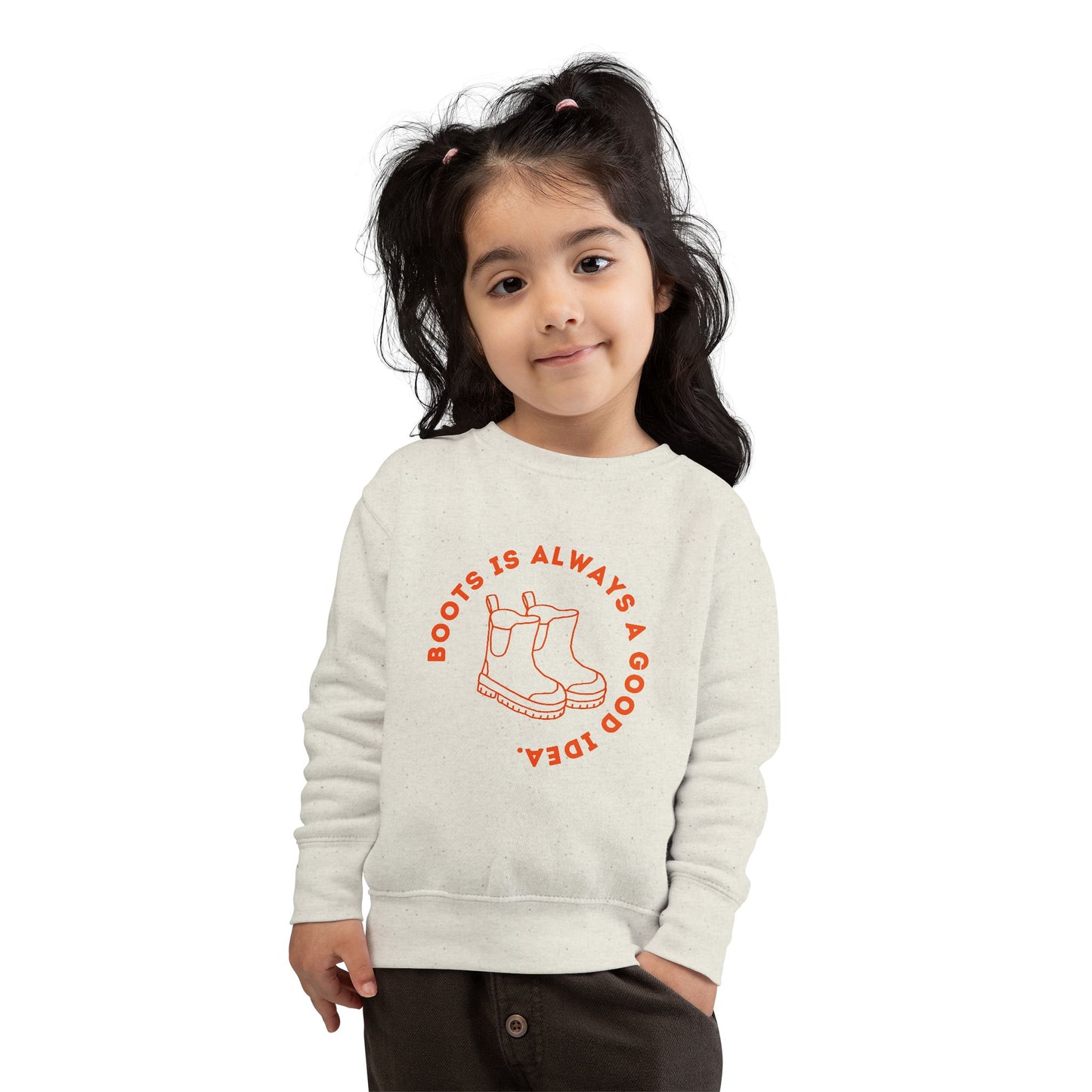 Boots - Toddler Sweatshirt